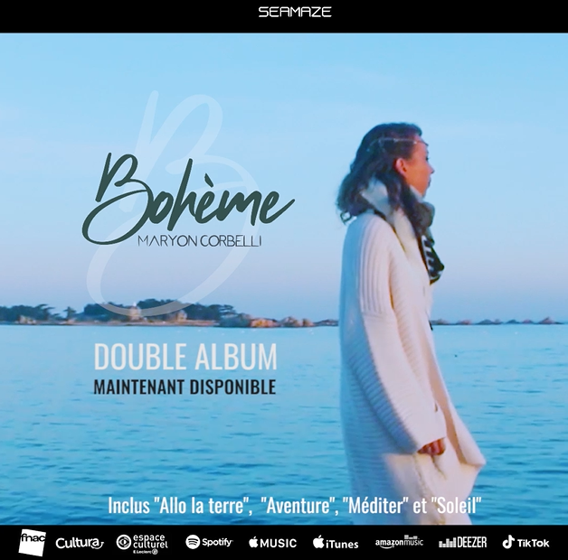 Album Bohème - Maryon Corbelli - Maintenant disponible